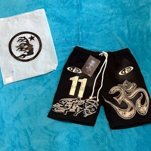 Men's Black hellstar shorts